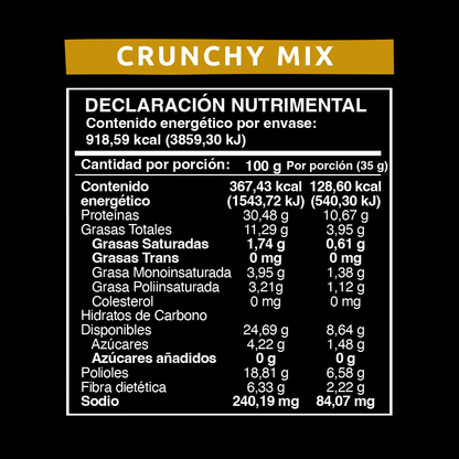 Wild Protein | Granola Crunchy Mix | 250 g | 10 g de Proteína