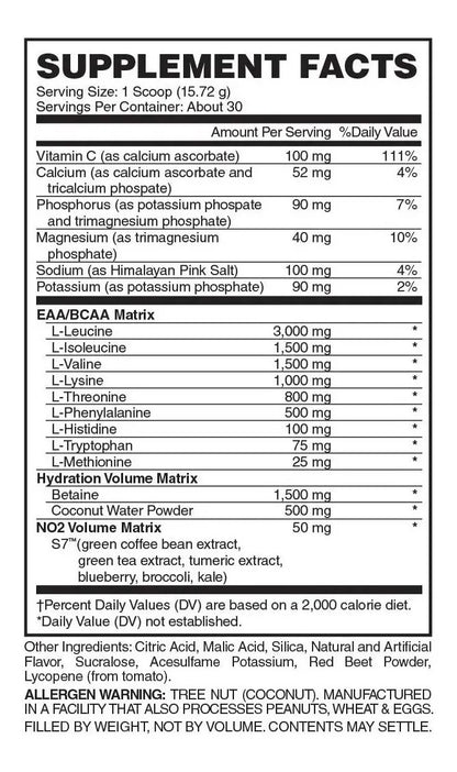 Amino K.E.M. RAW | Aminoácidos esenciales para recuperación | 495g