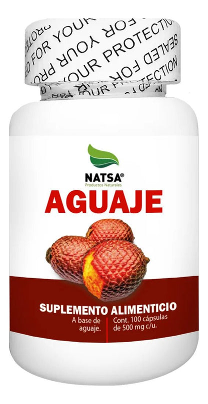 Aguaje de Natsa | Equilibrio Hormonal | 100 Cápsulas