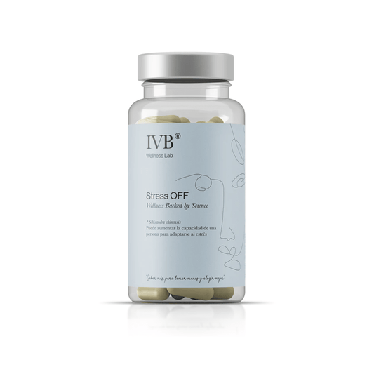 Stress OFF de IVB | Reishi, eleuterococo y schisandra | 60 Cápsulas