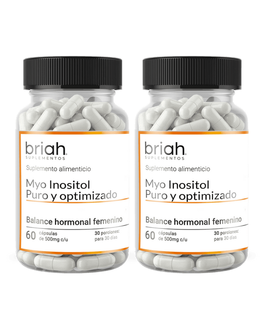 Duo Myo Inositol Puro y optimizado de briah | Balance Hormonal