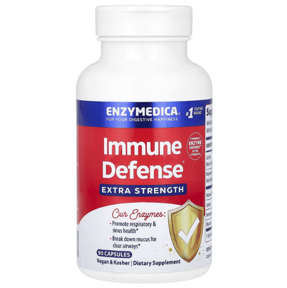 Immune Defense™ de Enzymedica | Refuerza la función del sistema inmune | 90 cápsulas