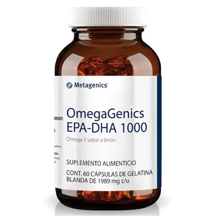 Omega genics EPA-DHA 1000 | Suplemento | Salud Cardiovascular