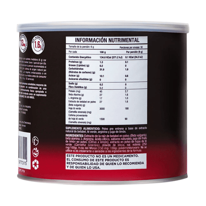 Firenox 180 gr de Valara Nutrition | Suplemento Pre Entreno para Favorecer el Rendimiento Físico (Sabor Ponche) | Polvos 180 grs