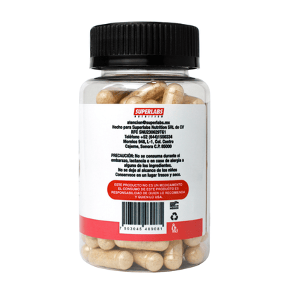 Fenogreco 500 mg Superlabs | Favorece la saciedad natural, apoya la función digestiva | 100 cápsulas