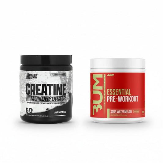 Creatina + Pre Entreno | Kit Resistencia y Rendimiento