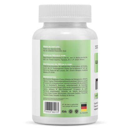 Inositol + ALA Glumix de Matter | Apoya el metabolismo, menos fatiga post comida | 90 cápsulas