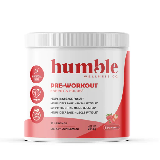 Humble | Pre-Entrenamiento | Nutrición Deportiva | Citrulina, Alanina, Rhodiola | 287.5g