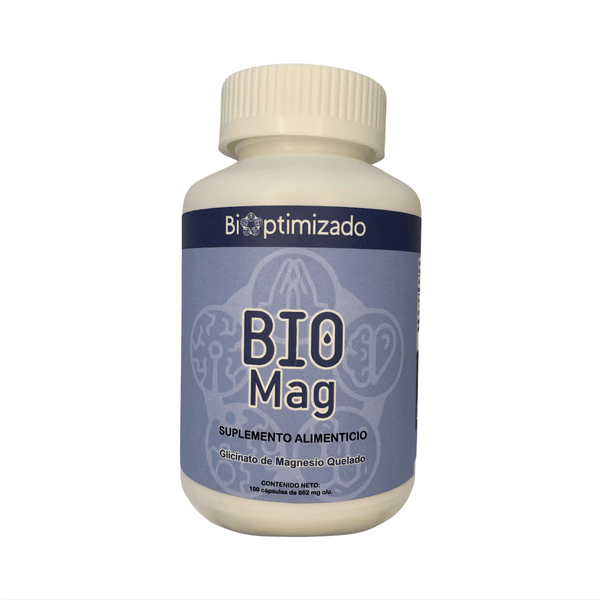 Glicinato de Magnesio Quelado 662 mg BioMag – Bioptimizado | 100 ...