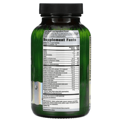 Suplemento de Cardo Mariano Liver Detox & Blood Refresh de Irwin Naturals |  Complementa procesos de detoxificación | 60 cápsulas