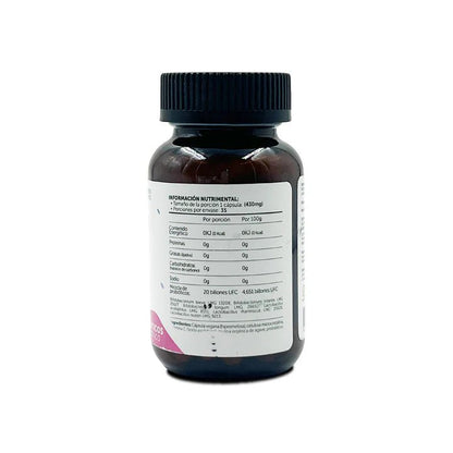 Probióticos + Prebióticos 20 Millones de UFC 430mg WOMAN de Bioflora | Bienestar Digestivo Femenina | 35 Cápsulas Ácido - Resistentes