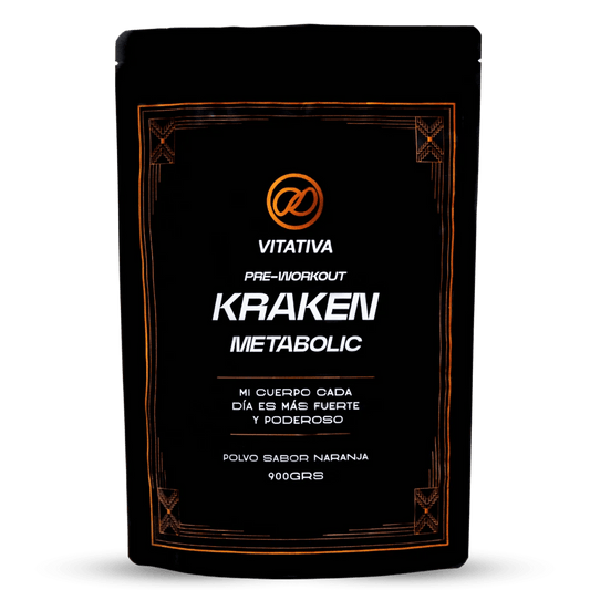 Multivitamínico, Aminoácidos, Citrato de Potasio y Magnesio de Vitativa - Kraken | Rendimiento Deportivo | Presentación de 900g de diferentes sabores