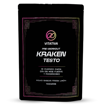 Multivitamínico, Aminoácidos, Citrato de Potasio y Magnesio de Vitativa - Kraken | Rendimiento Deportivo | Presentación de 900g de diferentes sabores