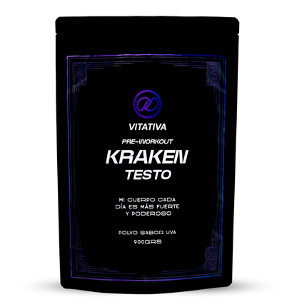 Multivitamínico, Aminoácidos, Citrato de Potasio y Magnesio de Vitativa - Kraken | Rendimiento Deportivo | Presentación de 900g de diferentes sabores