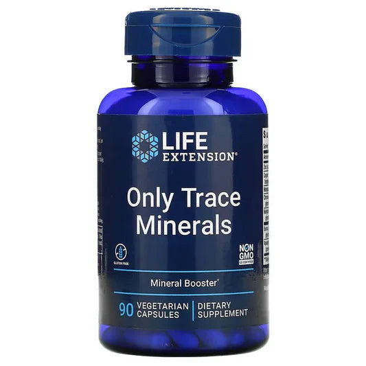 Minerales traza, Zinc, Manganeso, Molibdeno de Life Extension |  Fortalece el Sistema Inmunitario | 90 cápsulas vegetarianas