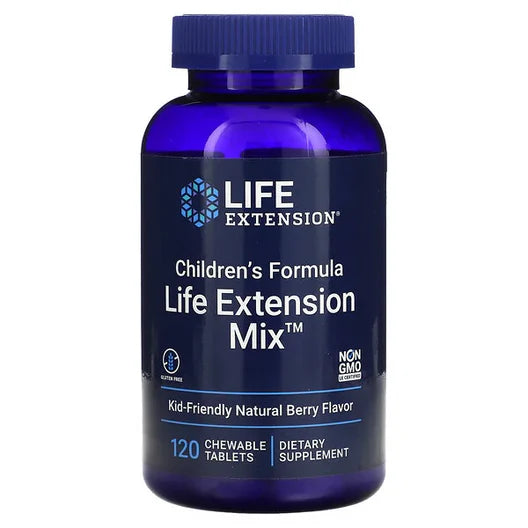 Multivitamínico - Mezcla de fórmula para niños de Life Extension | Contribuye a reforzar el sistema inmunológico infantil | 120 comprimidos masticables