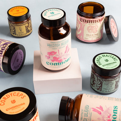 Suplementos a base de extractos de plantas y hongos