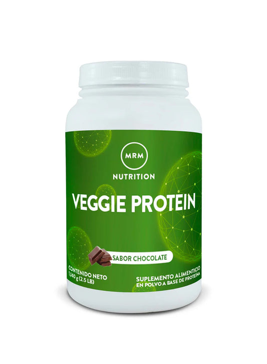 Proteína Vegetal sabor Chocolate de MRM Nutrition con Omega 3, Omega 6 y Antioxidantes | Recuperación muscular, Aumento de masa muscular | 1140g