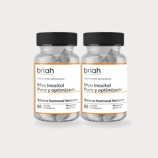 Duo Myo Inositol Puro y optimizado de briah | Balance Hormonal