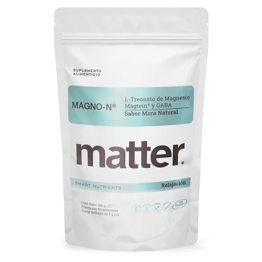 Magno-N Mora de Matter | L-Treonato de Magnesio Magtein™ & GABA | 180 gr
