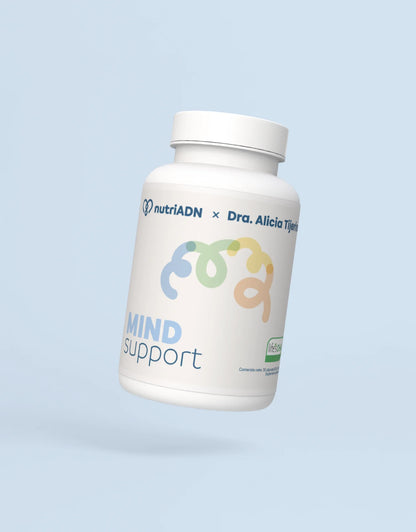 Mind Support de NutriADN Bitartrato de Colina y DHA | Fórmula para memoria, concentración y rendimiento cognitivo | 60 cápsulas