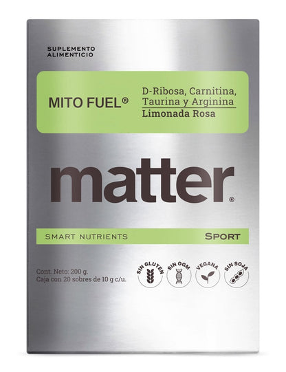 D-Ribosa Mito Fuel de Matter | Favorece la recuperación muscular | 20 sobres de 10 gr