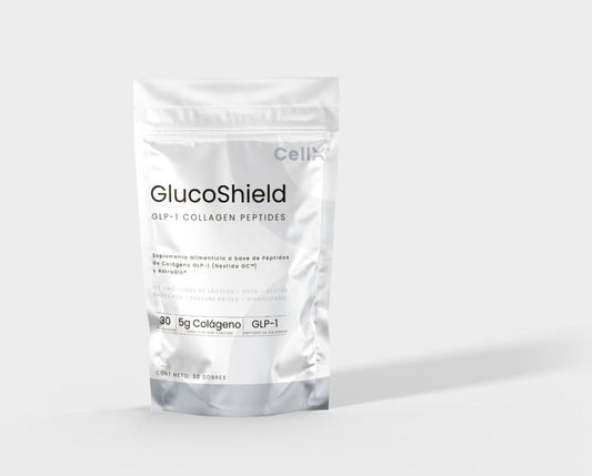 | GlucoShield de CellX |Peptidos de Colágeno NextidaTM GC y AstraGin®  30 Sobres