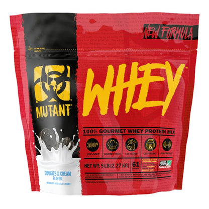 Mutant Whey Protein | Proteína Concentrada | Apoya el crecimiento muscular | 2.27 kg