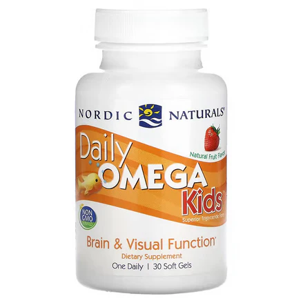 Daily Omega Kids | Suplemento | Salud Cerebral, Ocular, Cardiovascular