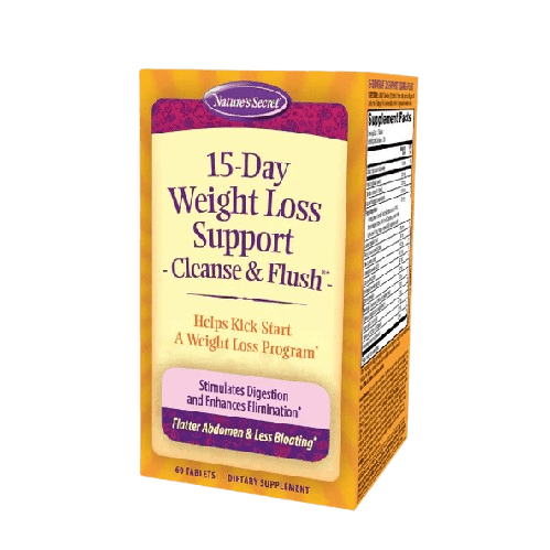 Cleanse & Flush 15 días de Nature’s Secret | Favorece la desintoxicación digestiva | 60 tabletas