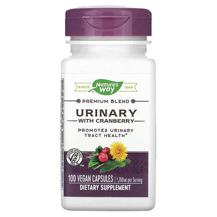 Mezcla Premium de hierbas con Arándano 1260mg de Nature's Way  | Promueve la función del tracto urinario | 100 cápsulas veganas