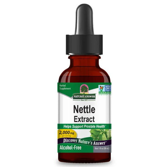 Extracto de Ortiga 2000mg por porción de Nature's Answer |  Antioxidante Natural, favorece eliminación de toxinas | Gotero de 30ml
