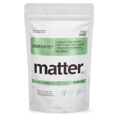 Colágeno, Ossforte de Matter | Apoya huesos y articulaciones | Polvo 300 g