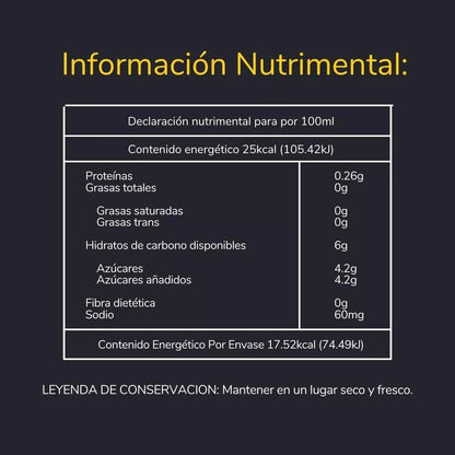 Cúrcuma + Electrolitos por PACK de Survivor Shop | Bebida Anti Resaca de Hidratación - Desintoxicación | 70ml Sabor Limón