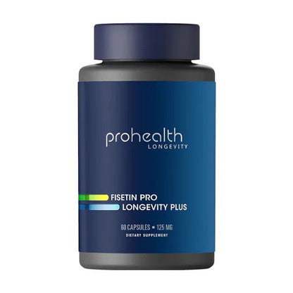 Fisetina 125 mg | Fisetin PRO Longevity Plus de ProHealth |  60 cápsulas