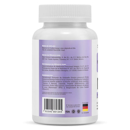 Ácido hialurónico Peach Please de Matter | Antioxidante, hidratación y elasticidad de la piel  | 30 cápsulas