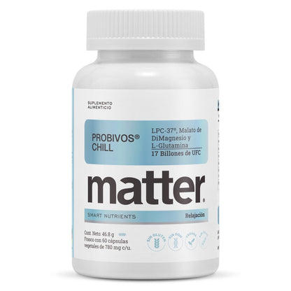 Probióticos LPC-37, Probivos Chill de Matter | Apoya eje intestino-cerebro | 60 cápsulas