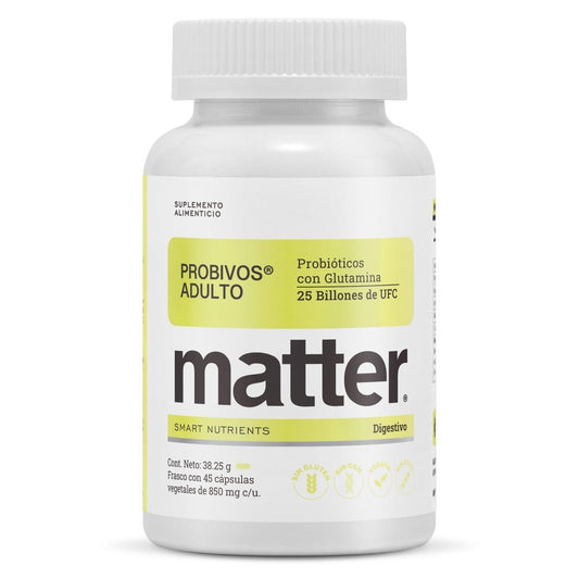 Probióticos Probivos Adulto de Matter | Apoya la flora y la función intestinal | 45 cápsulas