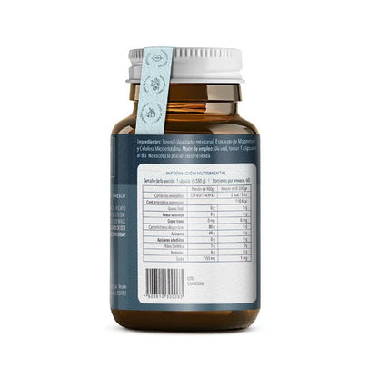 Toronjil 500mg de Tiba Salud | Ayuda en la digestión y alivia problemas relacionados como la hinchazón y el malestar estomacal | 60 cápsulas vegetales