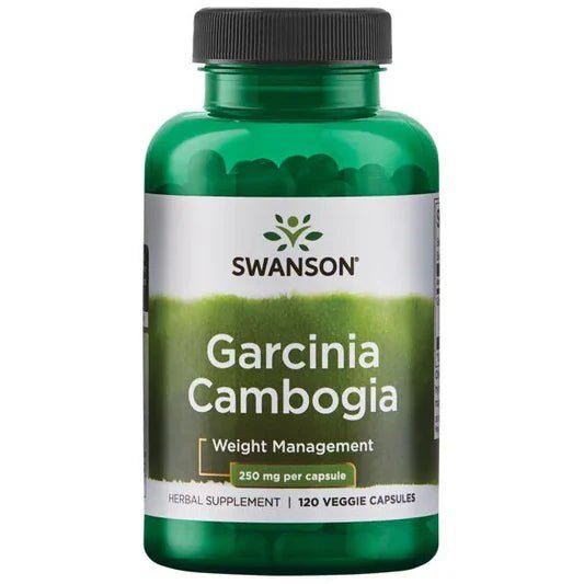 Garcinia Cambogia 250 mg de Swanson |  Contribuye a mejorar el metabolismo | 120 cápsulas vegetales