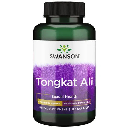 Tongkat Ali 800mg por porción Swanson | Suplemento para Energía y Salud Hormonal