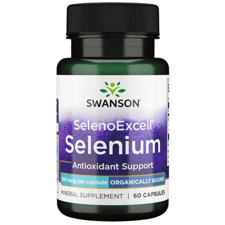 Ultra Selenio 200 mcg de Swanson |  Protección antioxidante, fortalece el sistema inmunológico y ayuda a regular la función tiroidea | 60 cápsulas vegetales