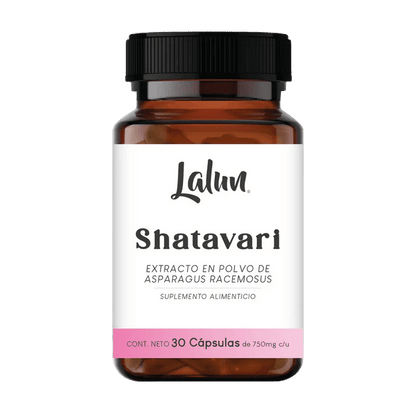 Extracto Orgánico de Raíz de Shatavari | Bienestar Femenino | 30 Cápsulas