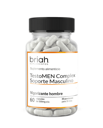 TestoMEN Complex | Suplemento para Hombres| Precursor con 6 ingredientes | 60 Cápsulas