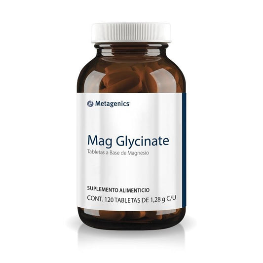 Mag Glycinate | Metagenics | Magnesio Bisglicinato | Sistema nervioso y muscular | 120 Tabletas