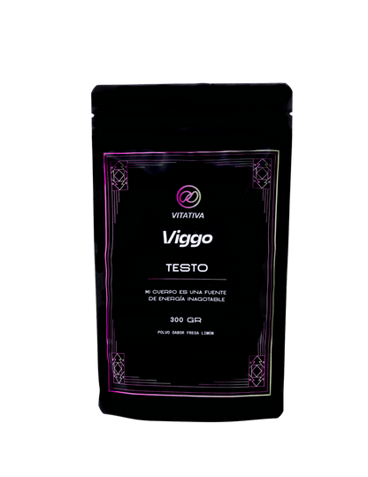 Multivitamínico con Minerales, Aminoácidos, Hongos Adaptógenos para Hombres de Vitativa - Viggo Testo | Bienestar Masculino - Energía | Presentación de 230g en diferentes sabores