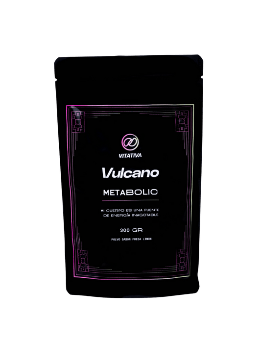 Citrato de Magnesio y Potasio, Multivitamínico con Aminoácidos de Vitativa - Vulcano Metabolic | Diseñado para contribuir en las deficiencias nutricionales | Presentación de 230g con diferentes sabores