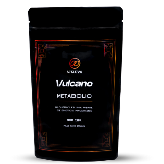 Citrato de Magnesio y Potasio, Multivitamínico con Aminoácidos de Vitativa - Vulcano Metabolic | Diseñado para contribuir en las deficiencias nutricionales | Presentación de 300g con diferentes sabores