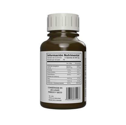 Cordyceps Hongo Adaptógeno 500mg de Adapto Heal | Refuerza el sistema inmunológico - Promueve la función respiratoria | 150 Cápsulas Vegetales