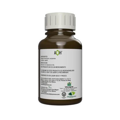 Colágeno Hidrolizado 500mg de Adapto Heal HIC | Cuidado de la Piel, Cabello y Uñas - Articulaciones | 150 Cápsulas Vegetales